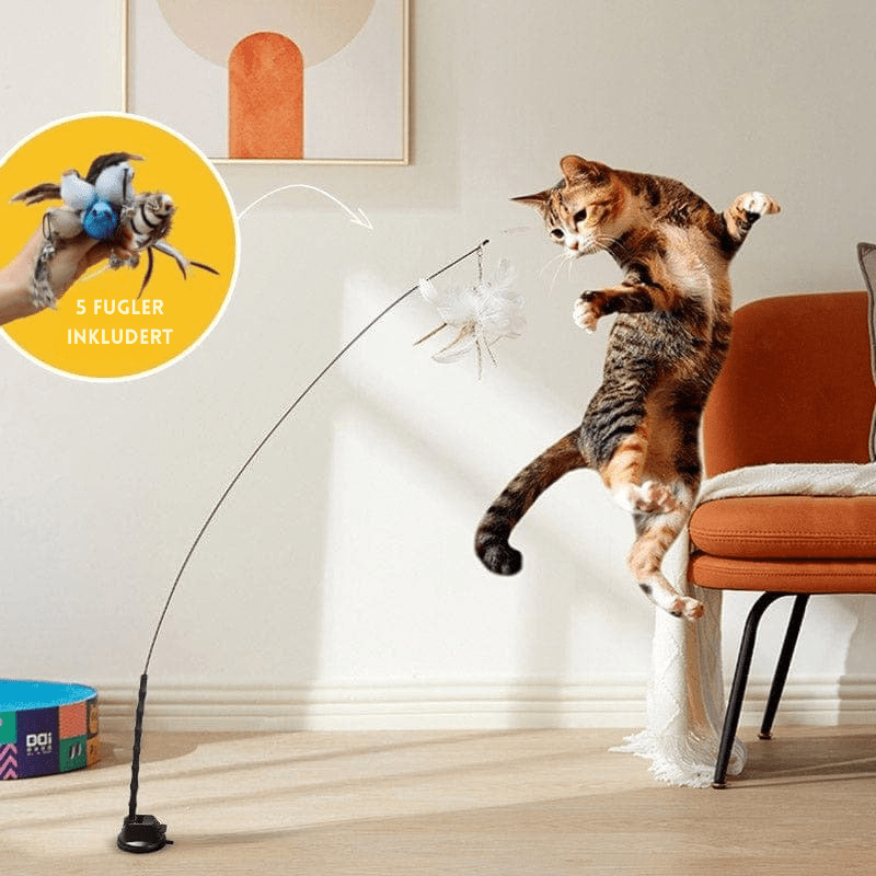 PurrChase Bird Toy – Interaktiv jaktsimulering for katter - NordHjem