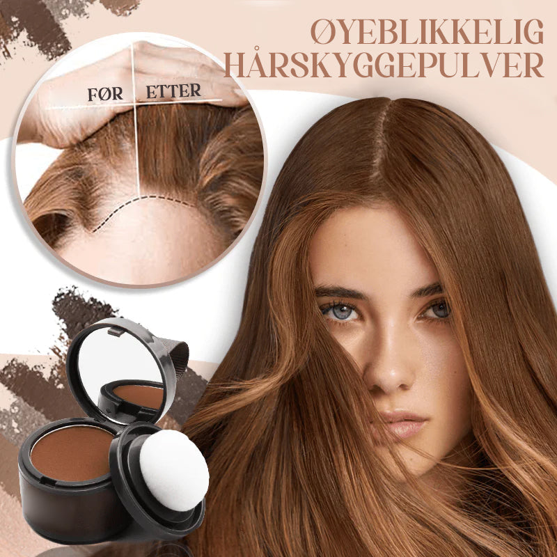 Umiddelbar hårfargepulver