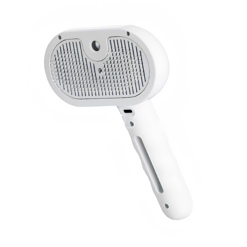 DogCatFri™ PetSteamer: 2-I-1 Spraypleie Kjæledyr Steamer Børste
