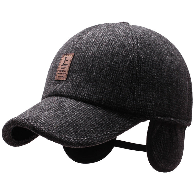 Baseball Cap Winter Dad Hat Warm Snapback Caps