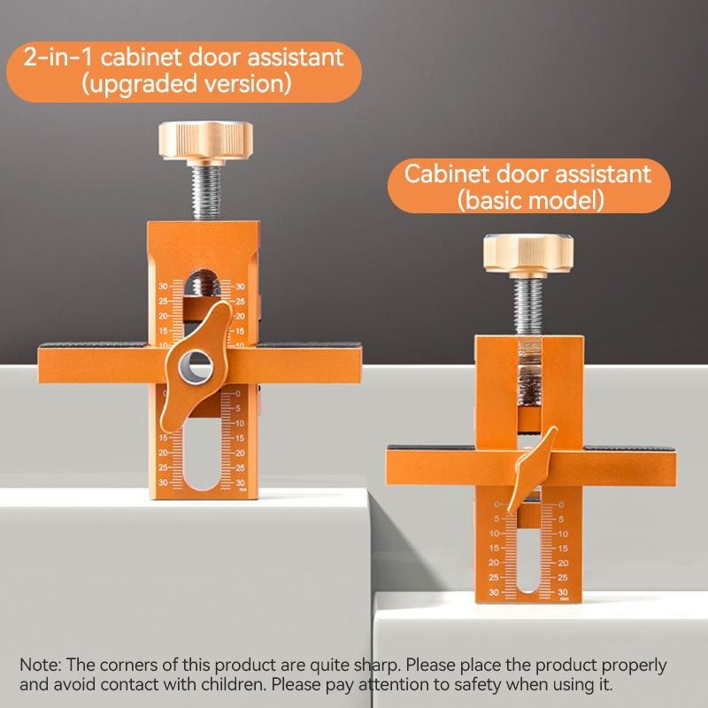 MountJig - Kabinett Dør Montering Jig Presisjon Boring Guide Verktøy