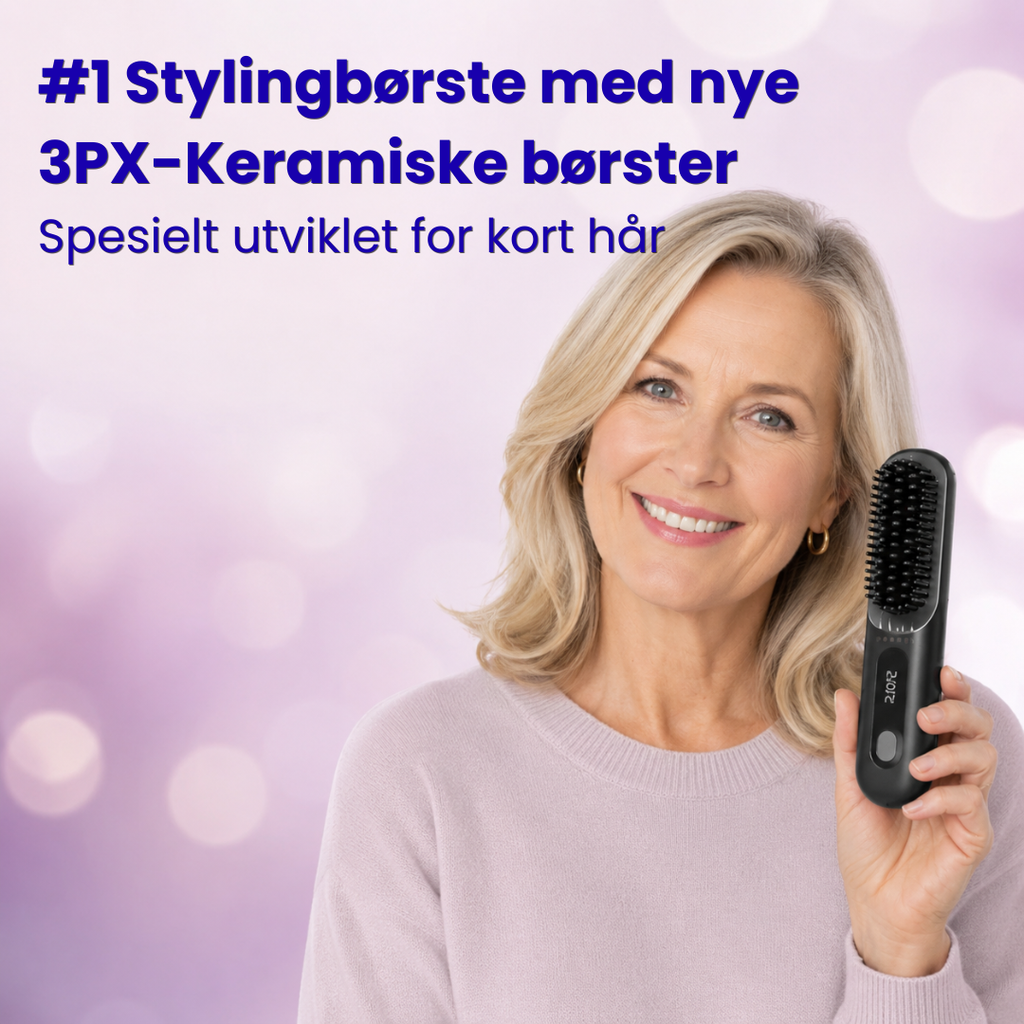 HeatBrush™ | Salonblødt hår når som helst, hvor som helst