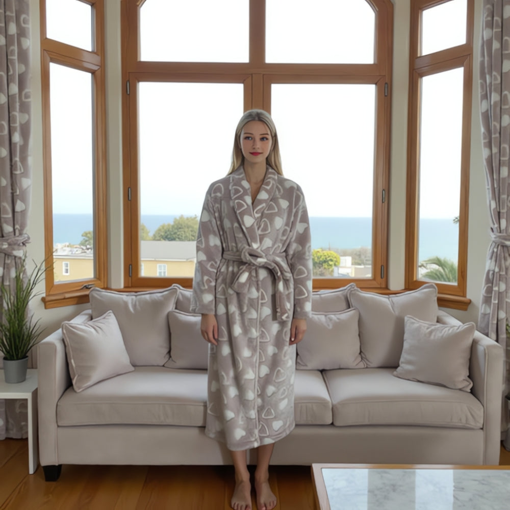 Badekåpe i myk fleece