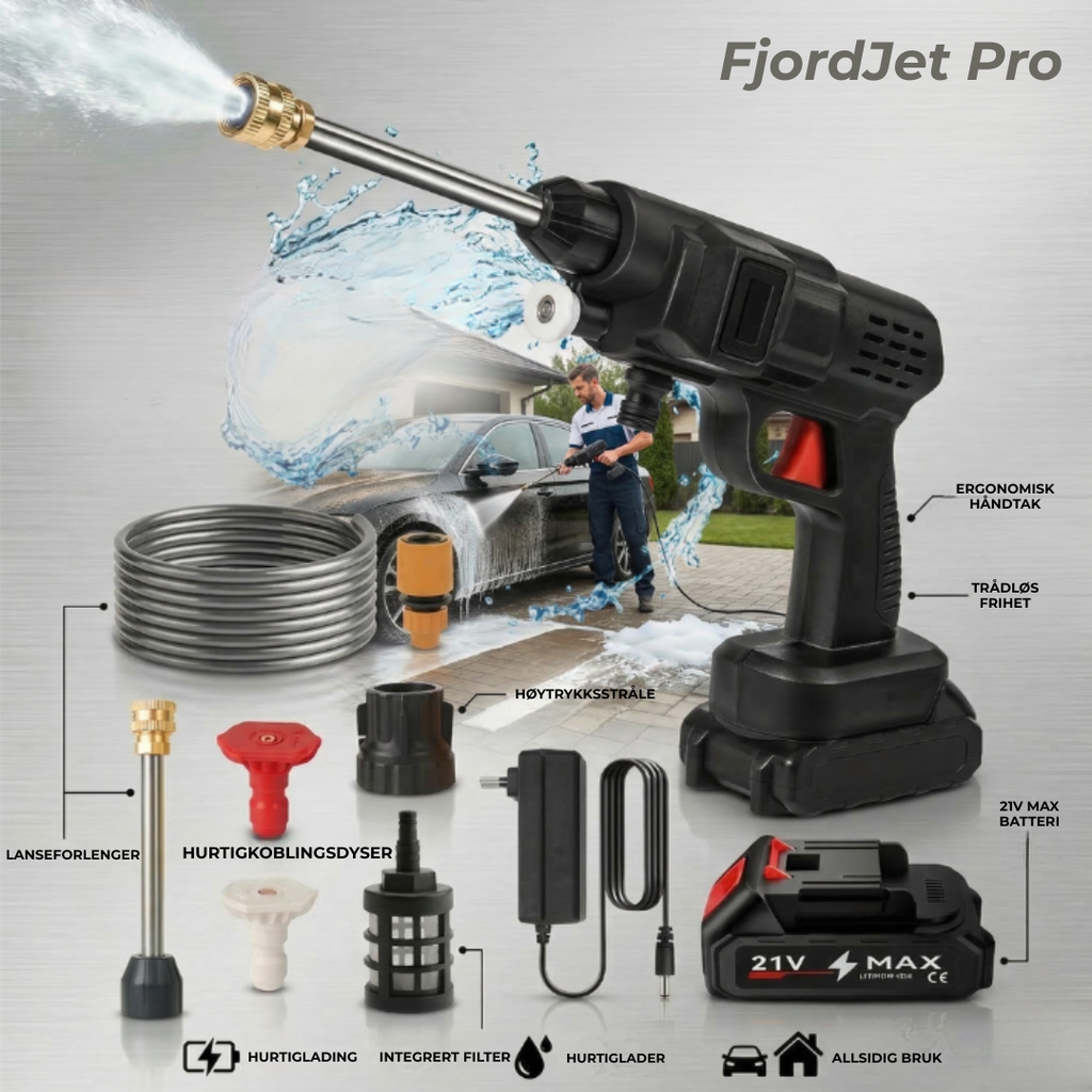 FjordJet Pro | Højtryksrensning