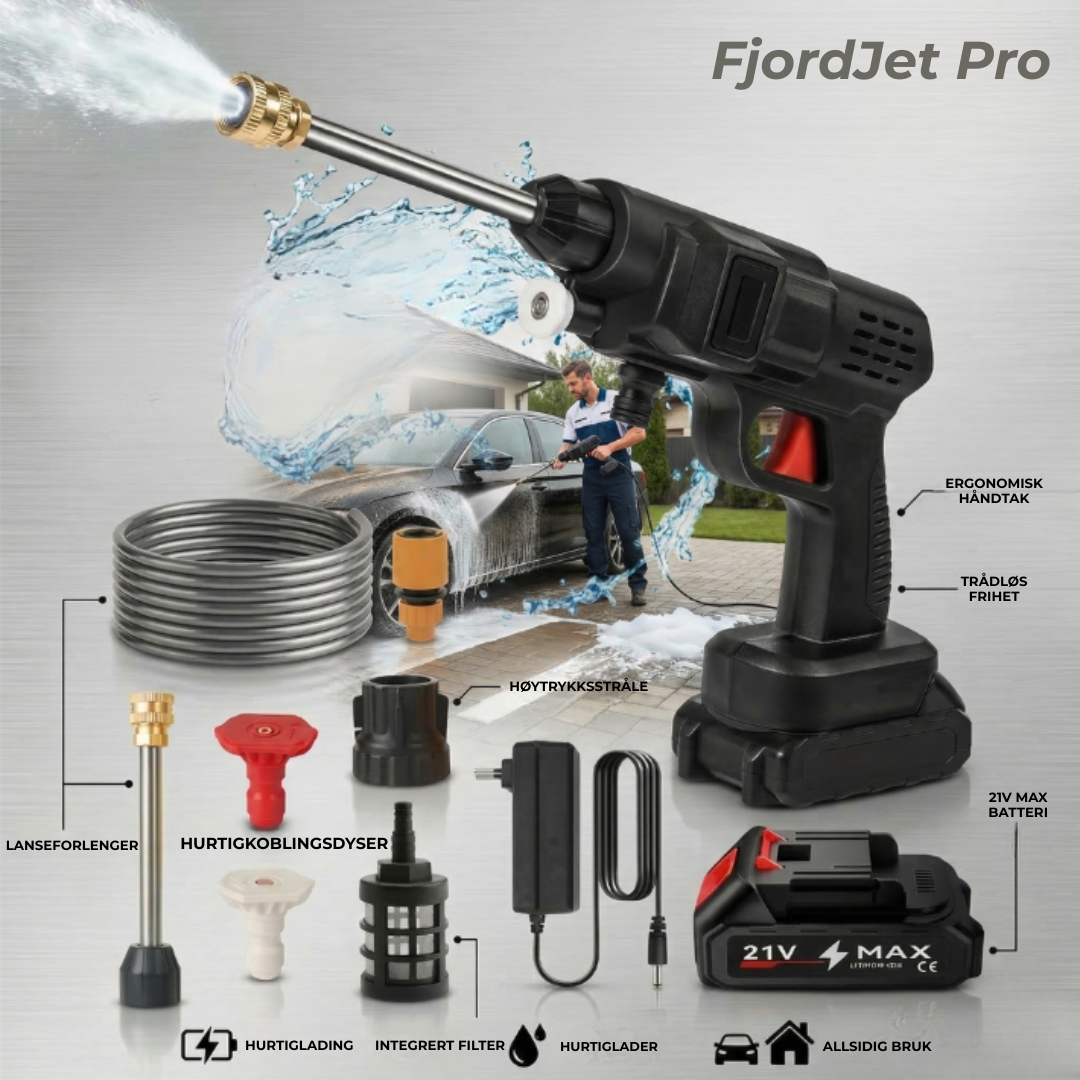 FjordJet Pro | Højtryksrensning