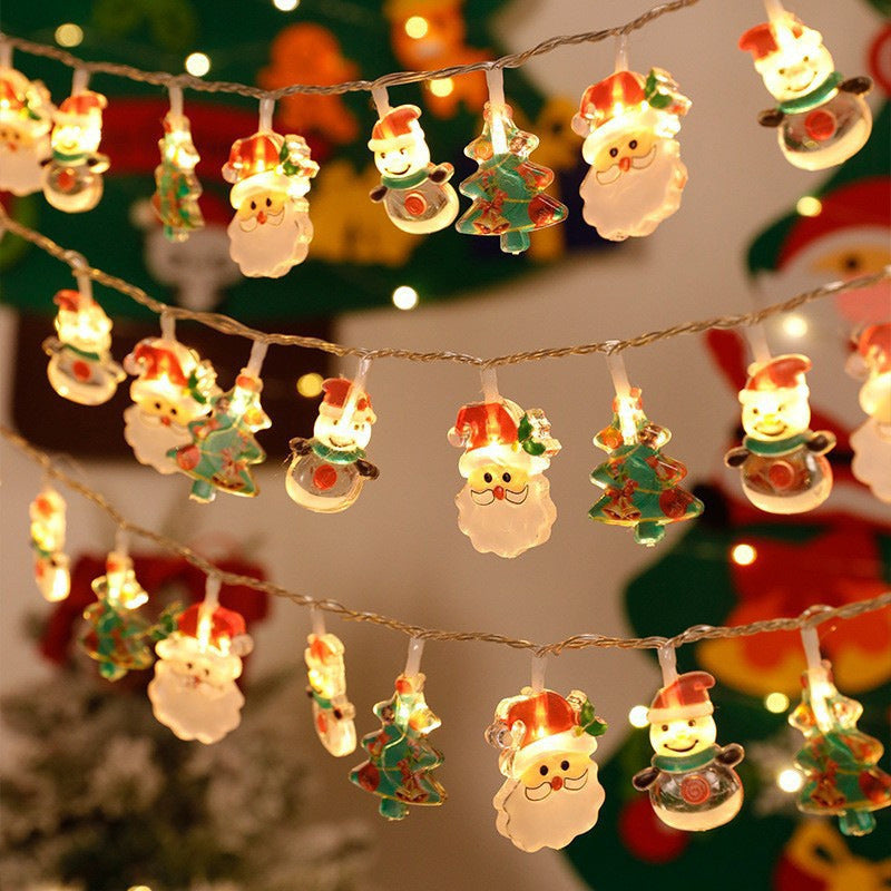 Juledekorasjonslysslynge