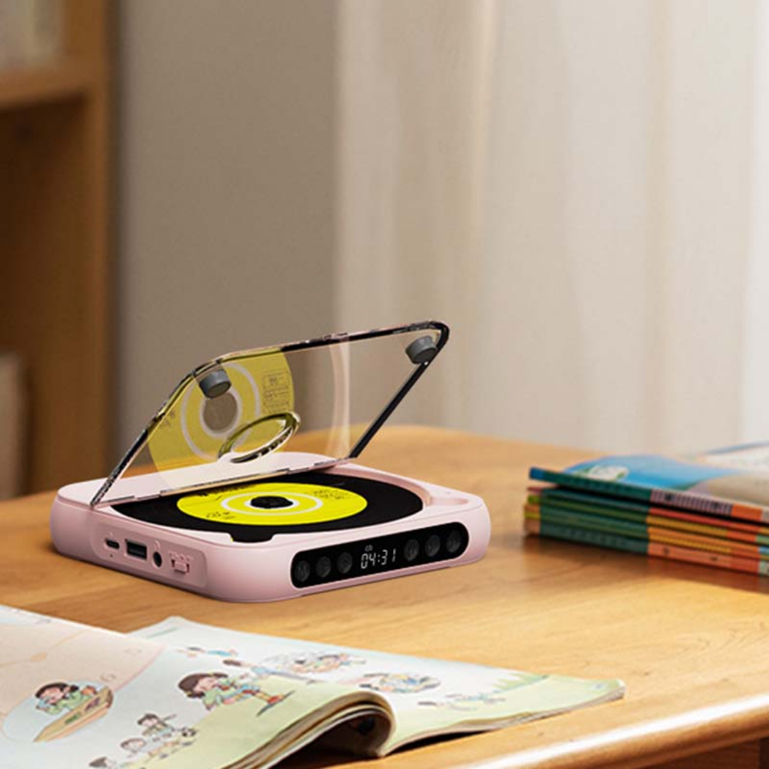 PureSound CD-afspiller™ | Genopdag musikken med krystalklar lyd hvor som helst