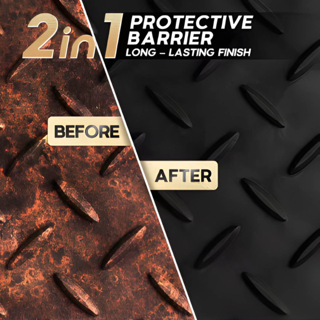 RustConversion 1+1 GRATIS: 2-I-1 Rustkonverteringsmaling Og Metallgrunning