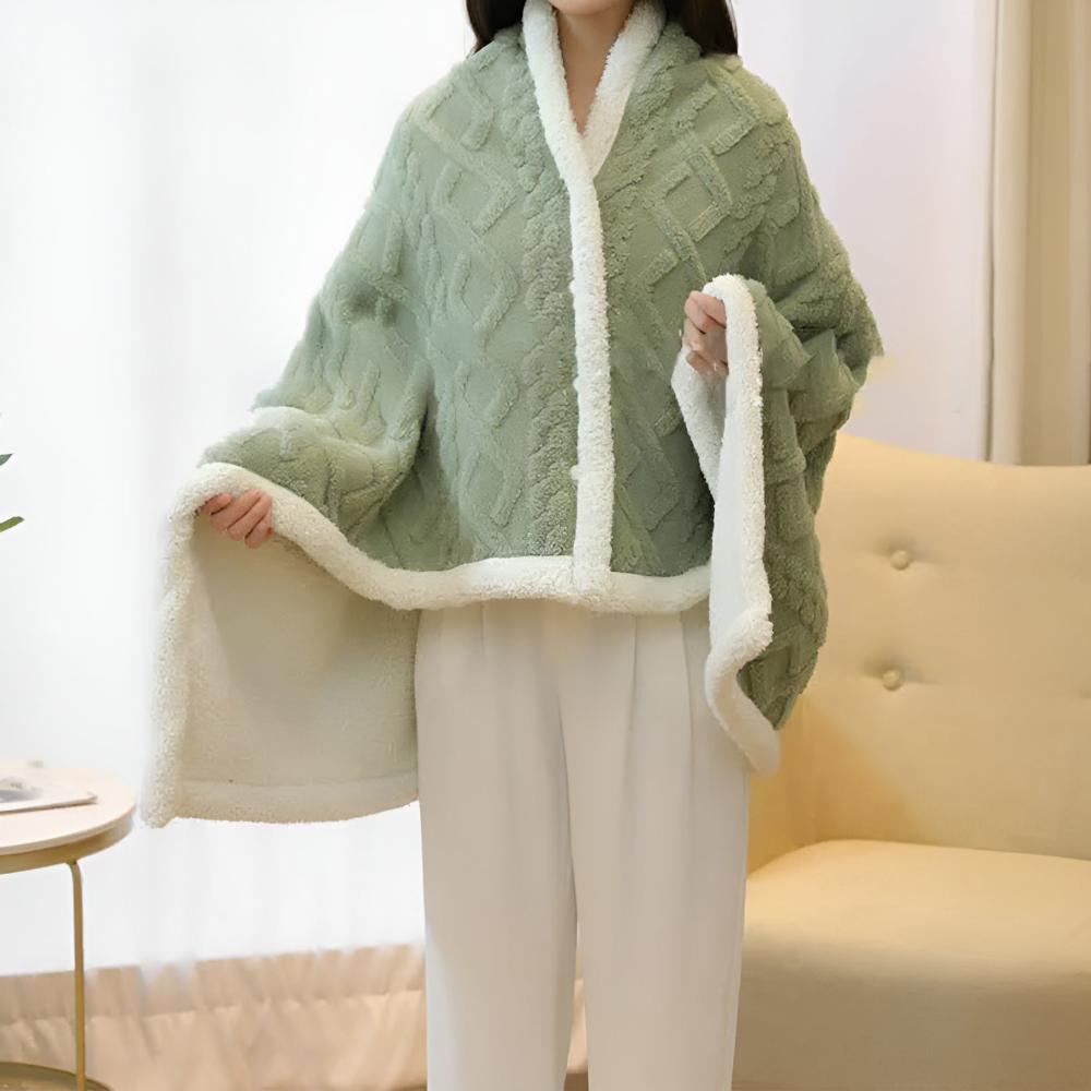 Lodden kappepledd – Khaki