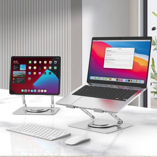 Laptopstativ i aluminium - NordHjem