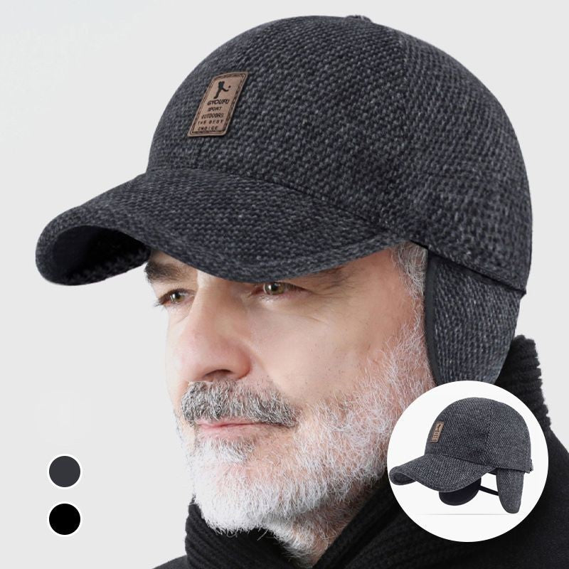 Baseball Cap Winter Dad Hat Warm Snapback Caps