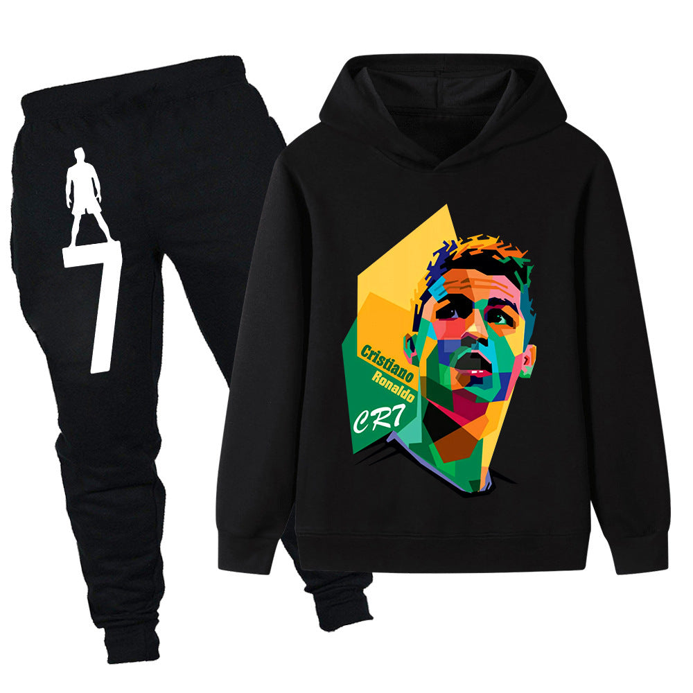 Cristiano Ronaldo Treningsdress til Barn - Mykt Materiale