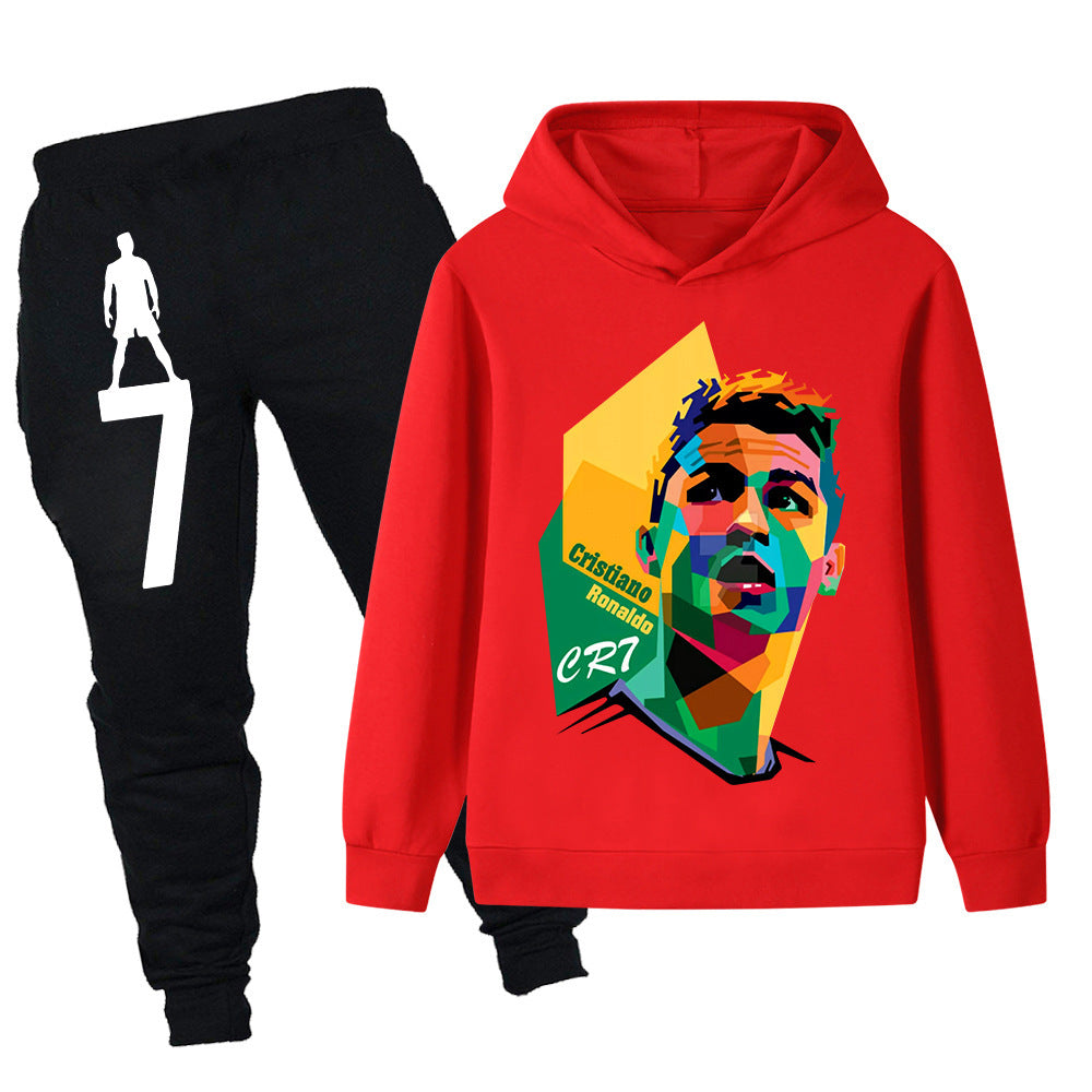 Cristiano Ronaldo Treningsdress til Barn - Mykt Materiale