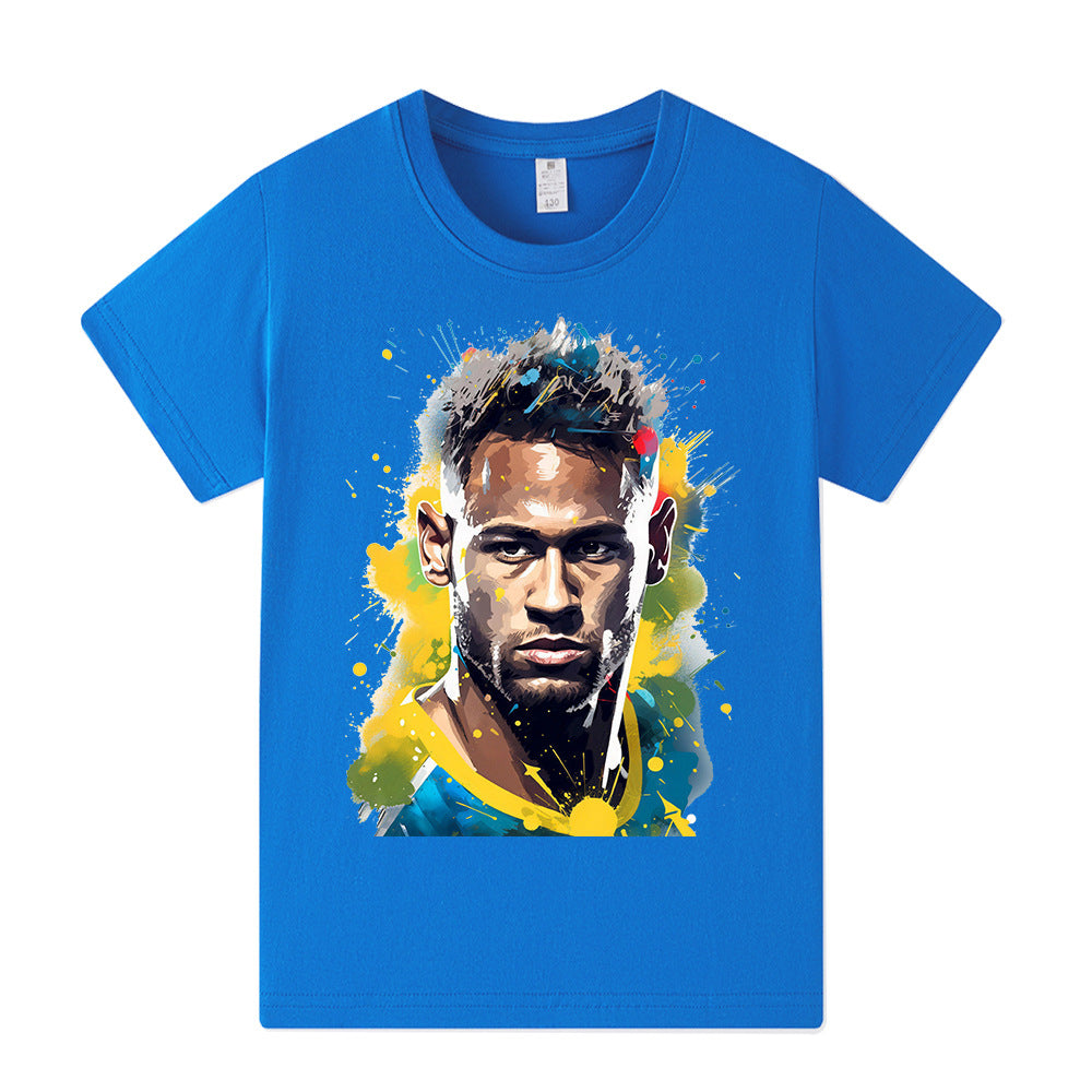 Neymar Fotball T-skjorte til Barn