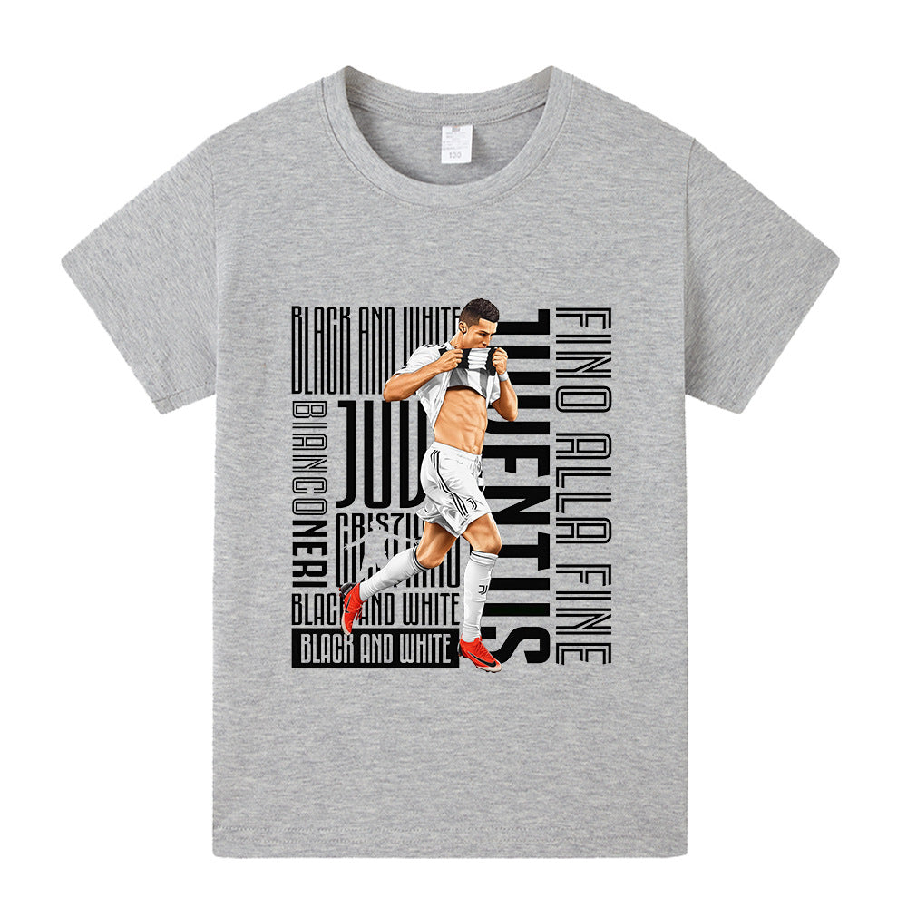 Ronaldo Fotball T-skjorte til Barn - Juventus