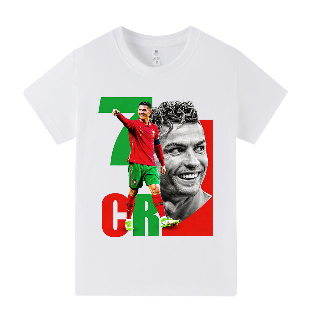 Cristiano Ronaldo Fotball T-skjorte til Barn - Portugal - Shirt