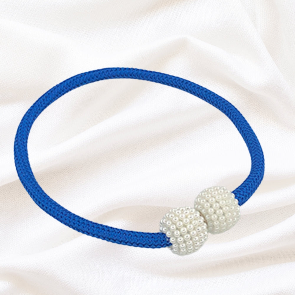 Magnetisk gardinholder med perler | Sett med 2