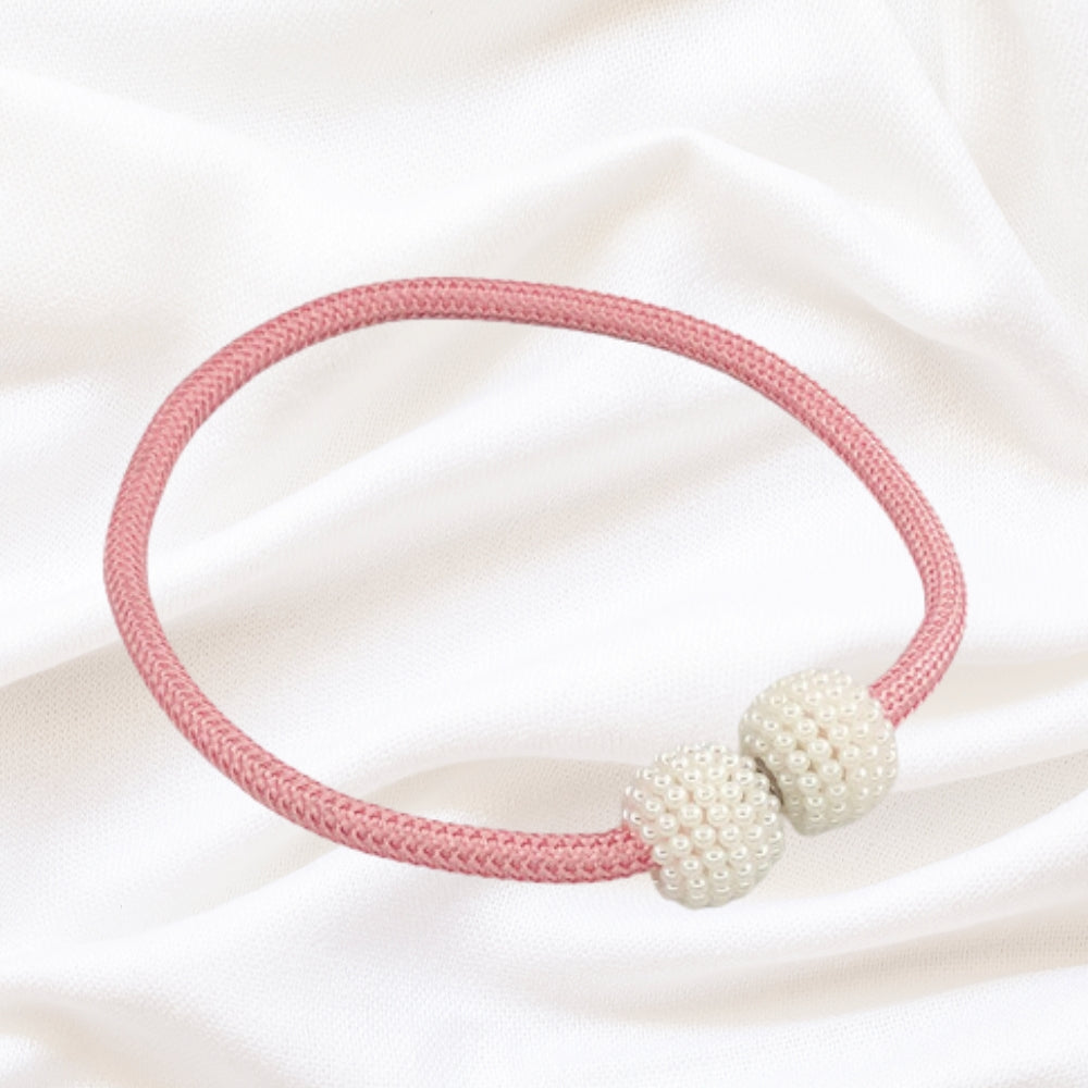 Magnetisk gardinholder med perler | Sett med 2