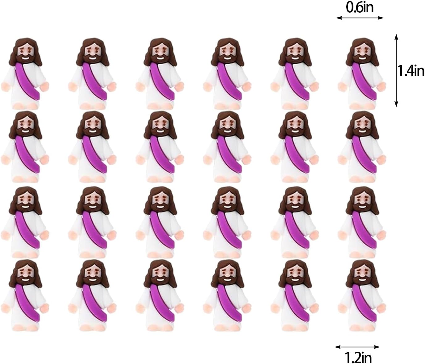 Mini Jesus-figur påskepynt