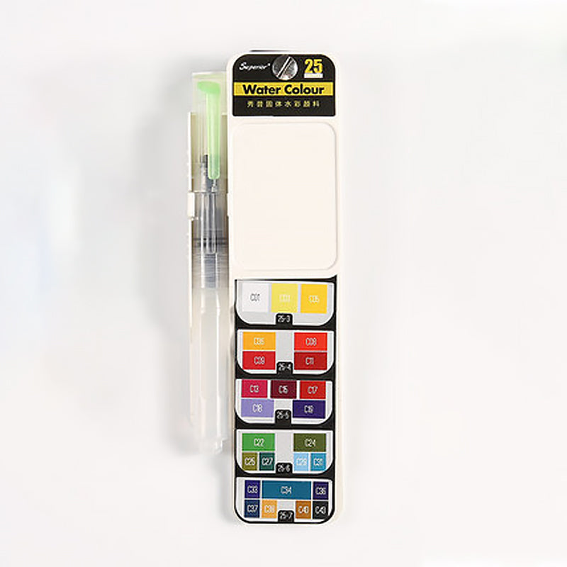 Solid Gouache Pigment Palette - la kreativiteten tale!
