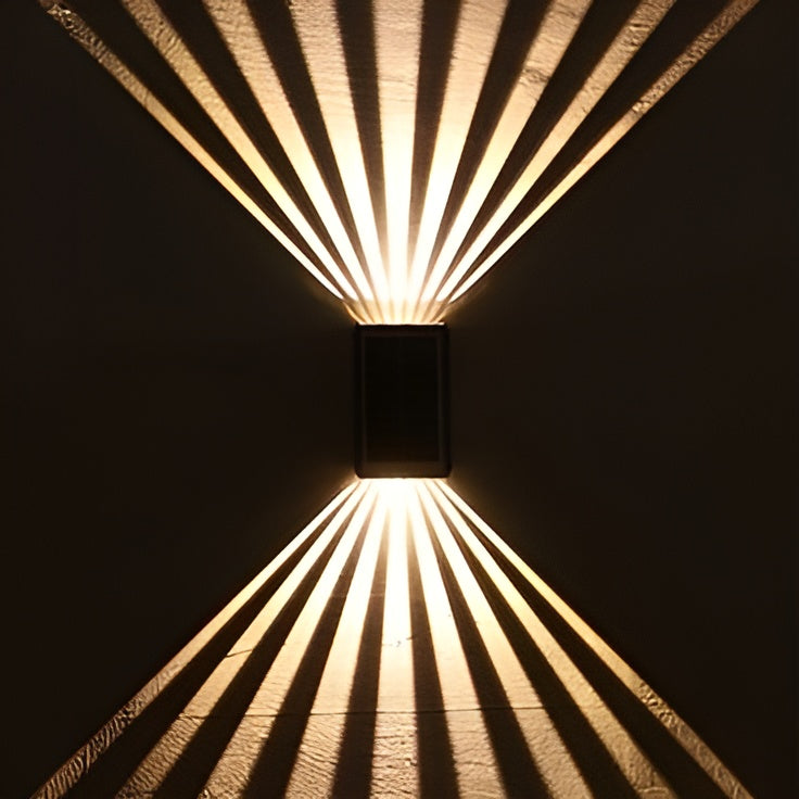 Ledsen™ WallLight: Solar Dobbelt Skygge Vegg Lys
