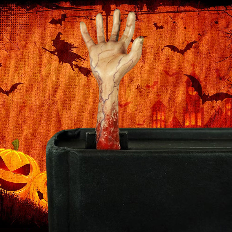 Halloween Ornamenter Skremmende håndbokmerke
