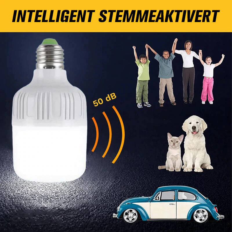 Automatisk LED-lampe med bevægelsessensor
