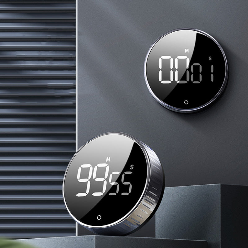 Multifunksjonell magnetisk digital timer
