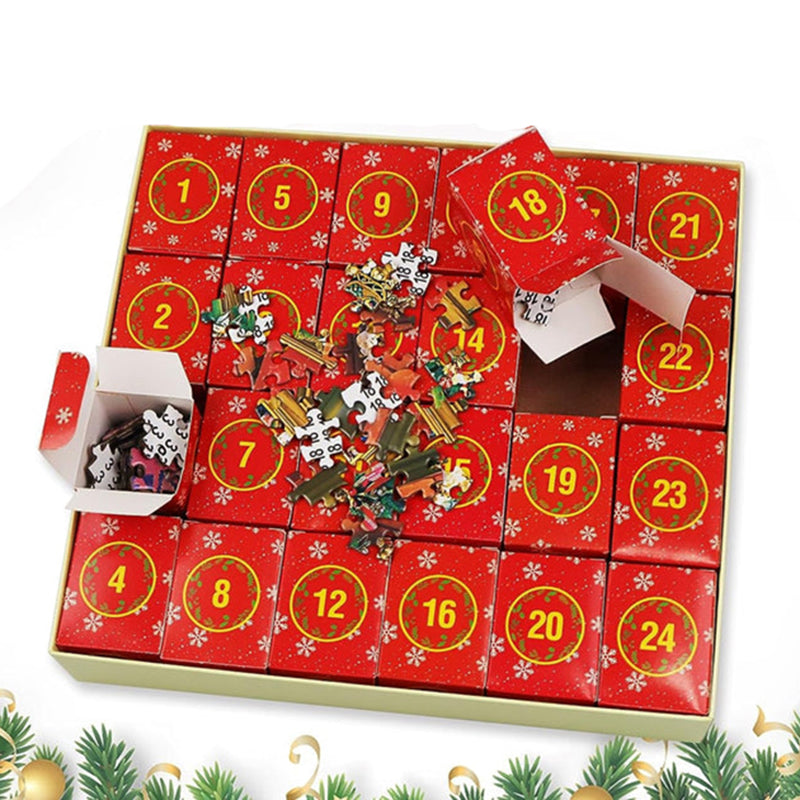 Julepuslespill Adventskalender