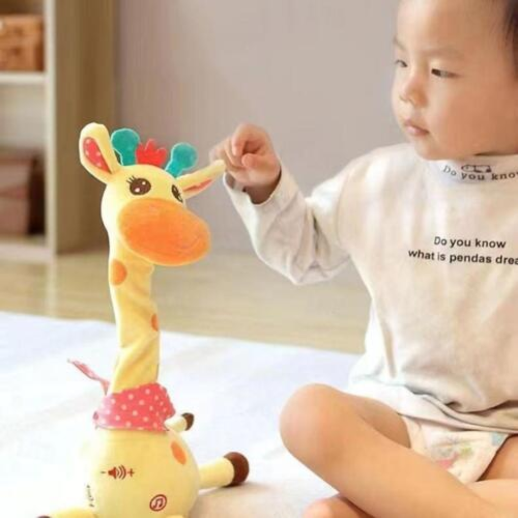 Kletshuts™ DancingGiraffe: Interaktiv Musikk Spille Og Dans Giraff Barn Leketøy
