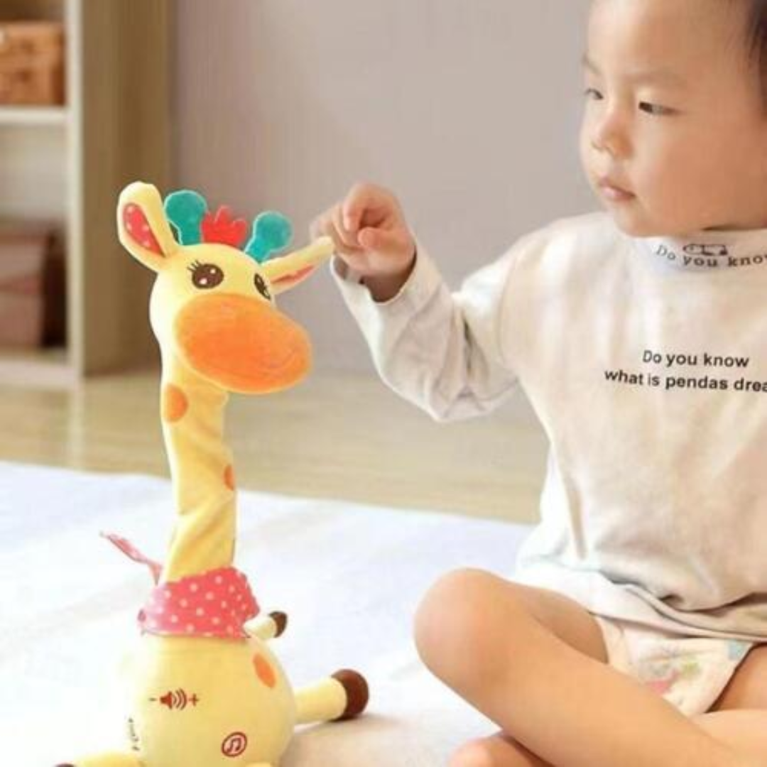Kletshuts™ DancingGiraffe: Interaktiv Musikk Spille Og Dans Giraff Barn Leketøy