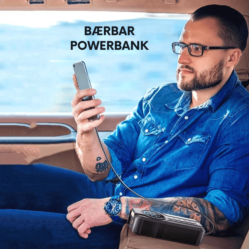 OmniPump™ Pro: 4 - i - 1 bærbar luftkompressor og nødverktøy - NordHjem