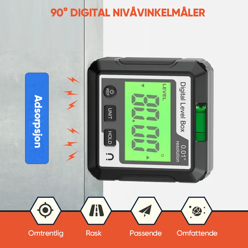 Bærbart høypresisjons digitalt nivå