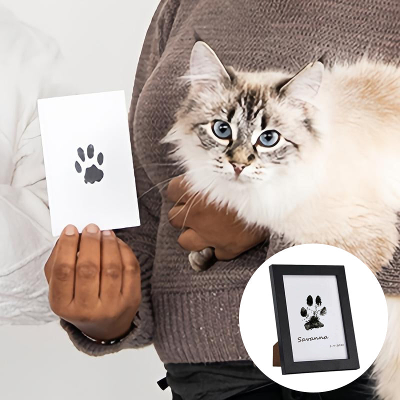 DogCatFri™ PawPrint: Kjæledyr Pote Ramme Og Utskrift Sett
