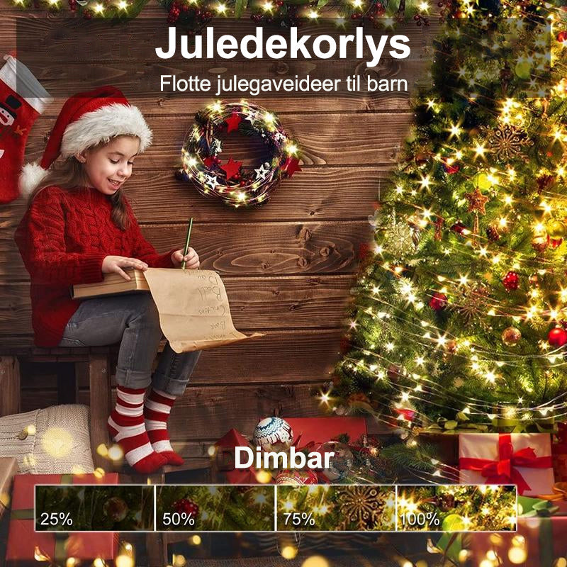 Vanntett LED-lysslynge med fjernkontroll