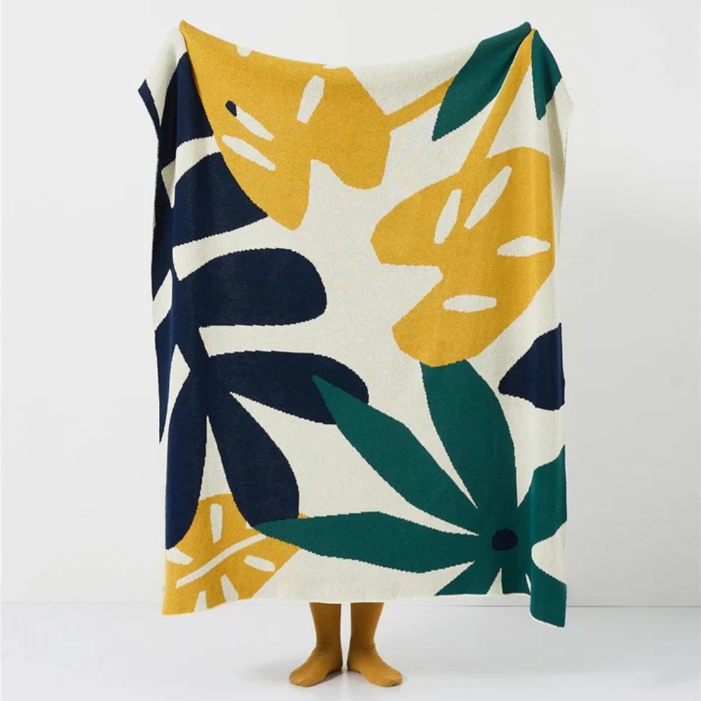 Tropical Breeze strikkepledd