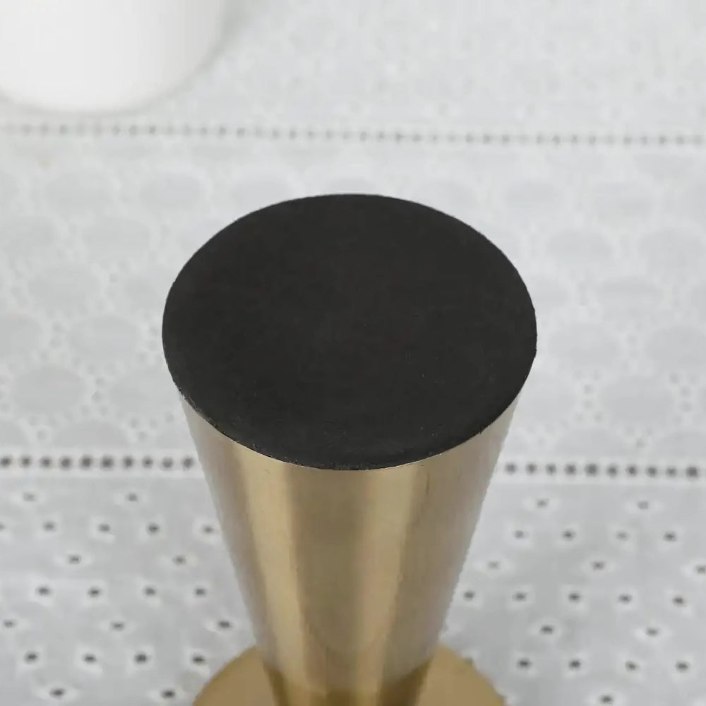 Elegante lysestaker i messing | Sett med 3