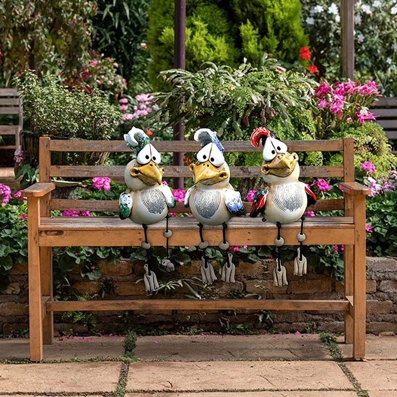 Harpiks kylling hage ornament