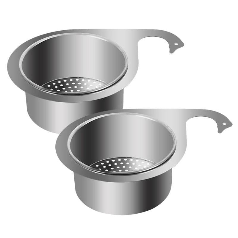 Rustfritt Stål Swan Sink Strainer Basket