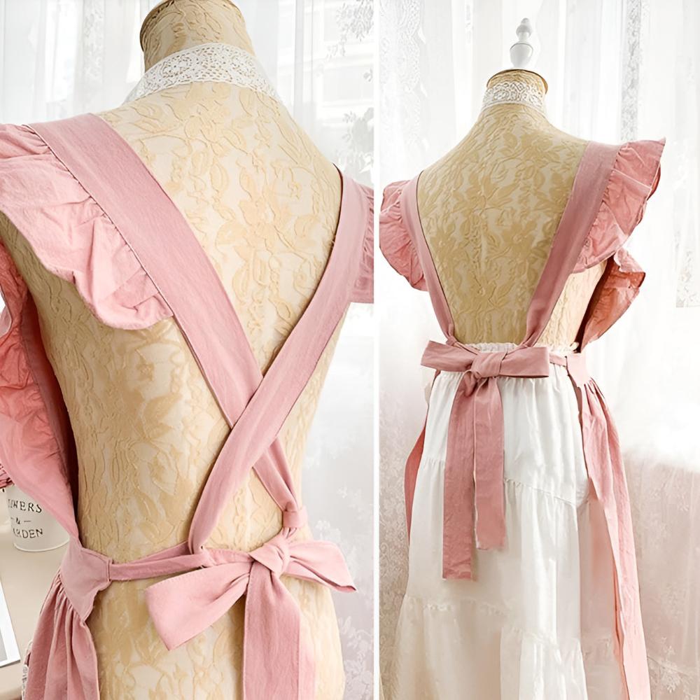 Blush Belle forkle med volanger