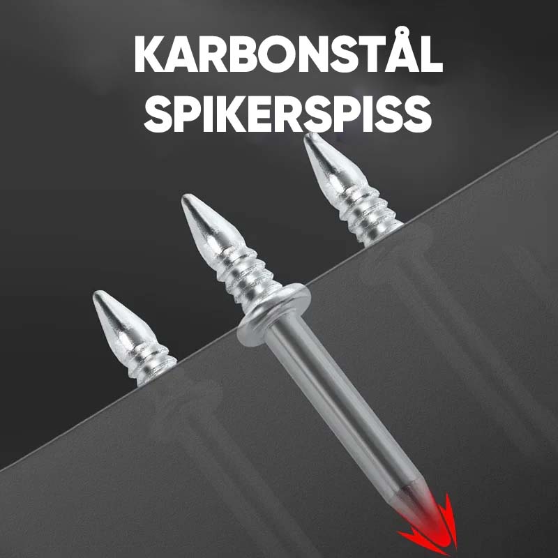 Maskinvare karbonstål spiker for sømløs installasjon