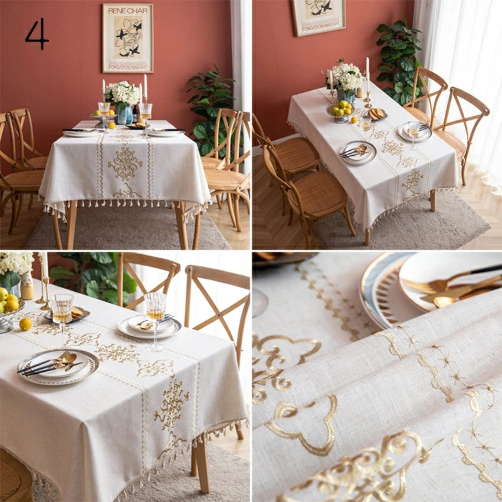 Sorella luksuriøs brodert duk