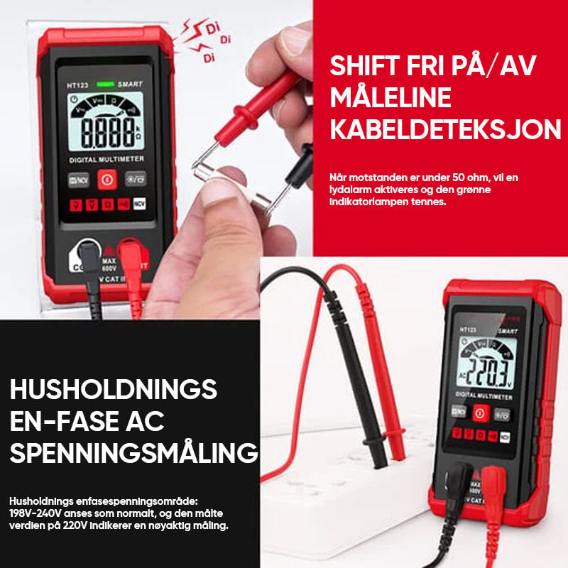 Elektrisk Mål Multimeter