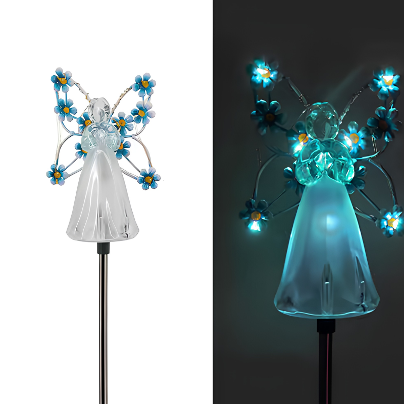 Ledsen™ AngelLamp: Solcelle Engel Utendørs Dekor Lamp