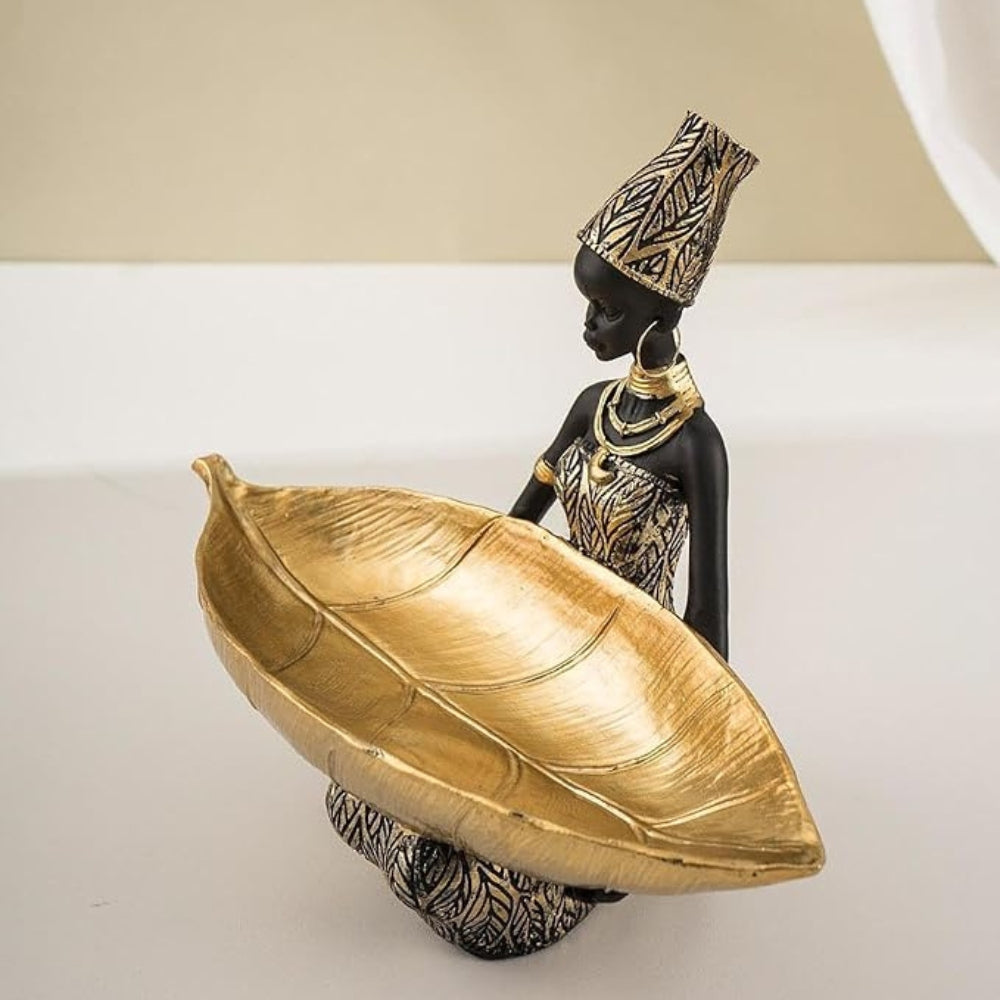 Elegant smykkeholder formet som kvinne