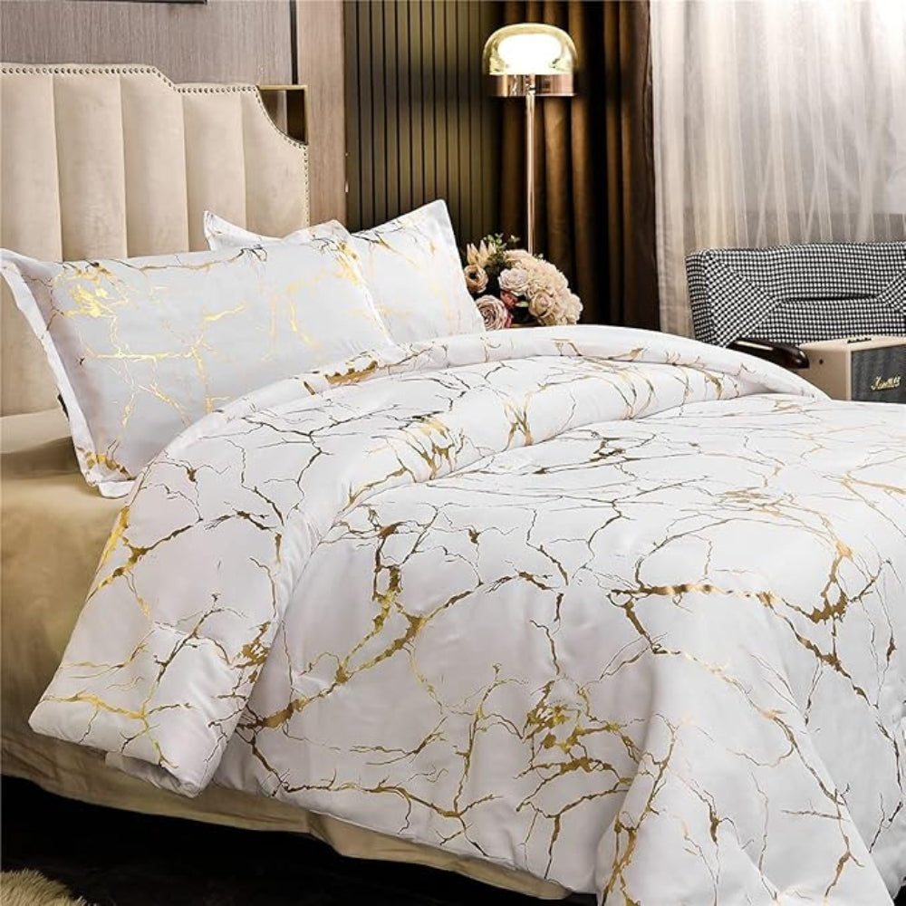 Lux Marble premium dynetrekksett