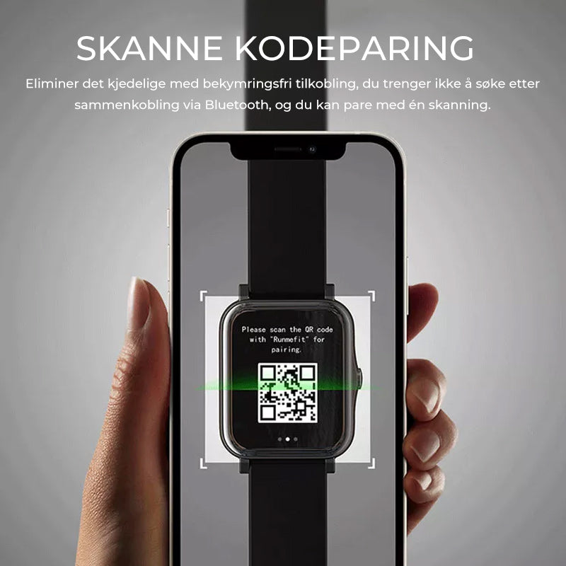 Vanntett smartklokke med sports armbånd