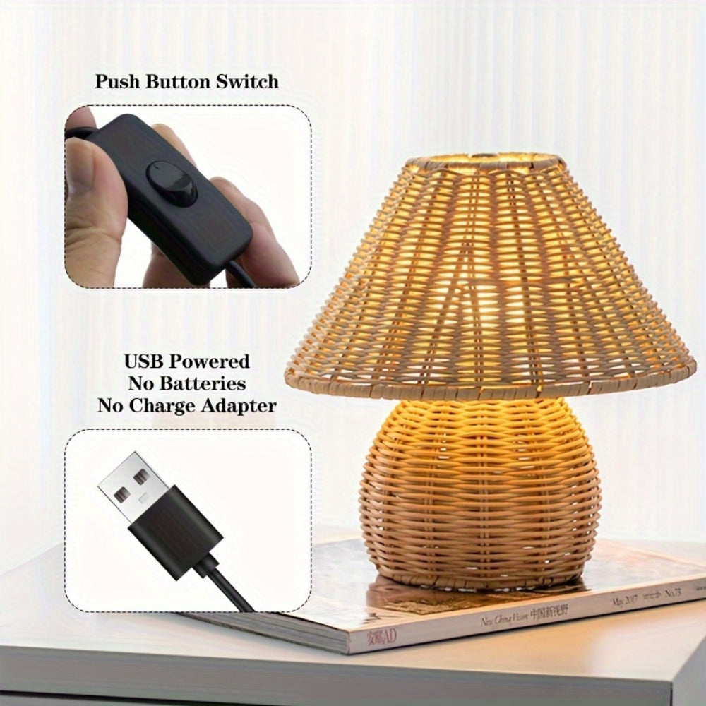 Noya bordlampe i rotting