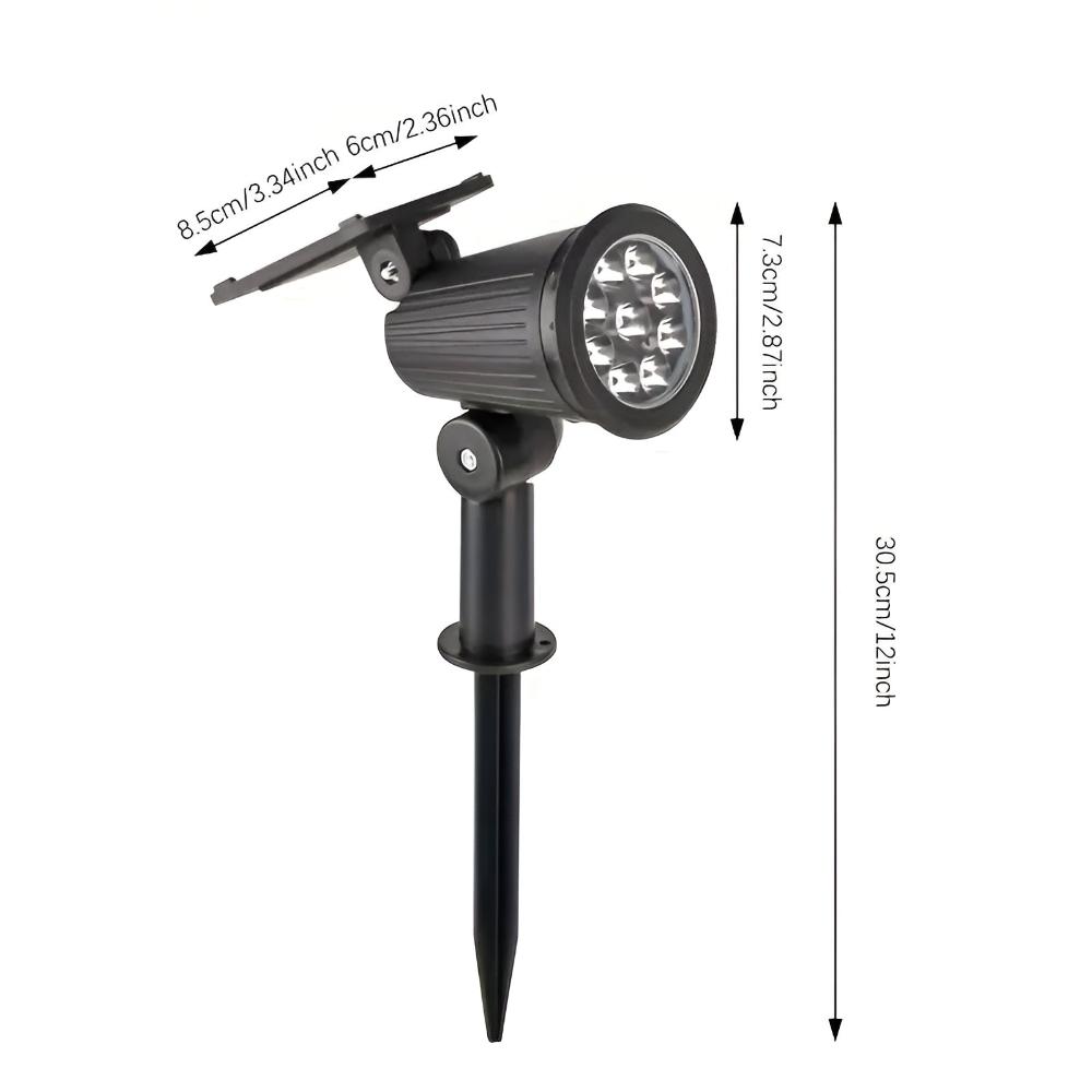 Power Glow solcellelampe