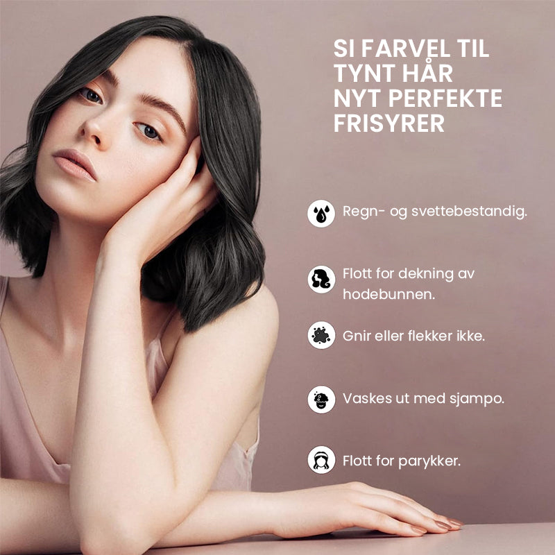 Øjeblikkeligt hårfarvepulver